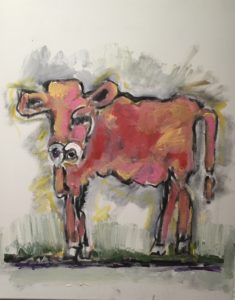 Simmental Calf Newborn by Tom Russell