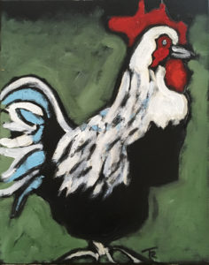 Emmental Rooster by Tom Russell