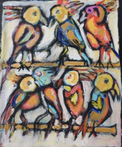 Parrots by Tom Russell