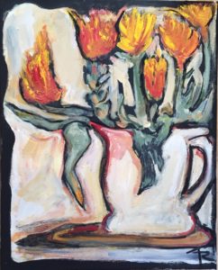 Easter Tulips by Tom Russell