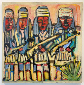 Apaches with Geronimo by Tom Russell