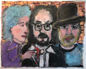 Bob Dylan, Allen Ginsberg, and Lawrence Ferlinghetti – Jack Kerouac Alley by Tom Russell